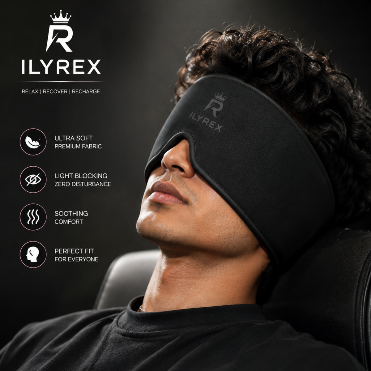 ILYREX Migraine Relief Gel Cap | Hot & Cold Therapy Headache Relief Cap