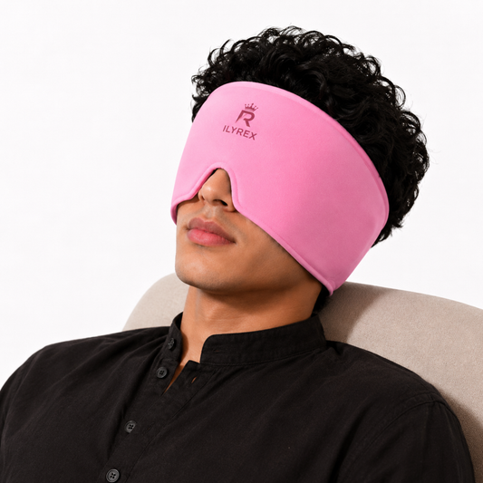 ILYREX Migraine Relief Gel Cap | Hot & Cold Therapy Headache Relief Cap