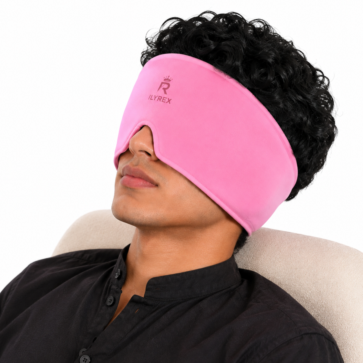 ILYREX Migraine Relief Gel Cap | Hot & Cold Therapy Headache Relief Cap