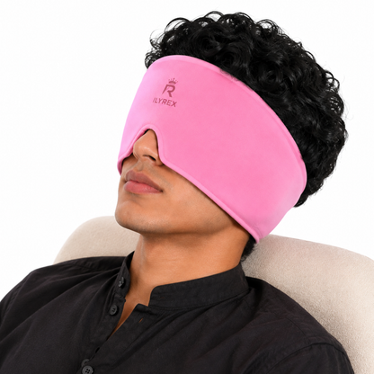 ILYREX Migraine Relief Gel Cap | Hot & Cold Therapy Headache Relief Cap